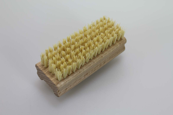 Nagel- und Handwaschbürste / doppelseitig, Holz, Fibre